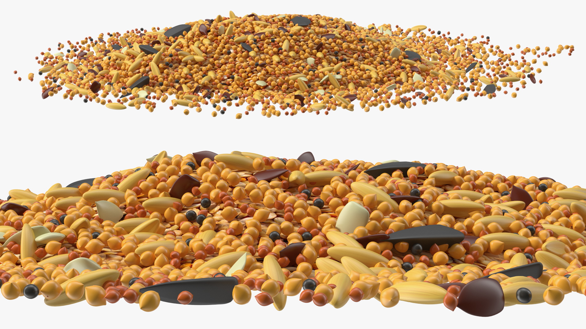 3D model Mixed Bird Seed