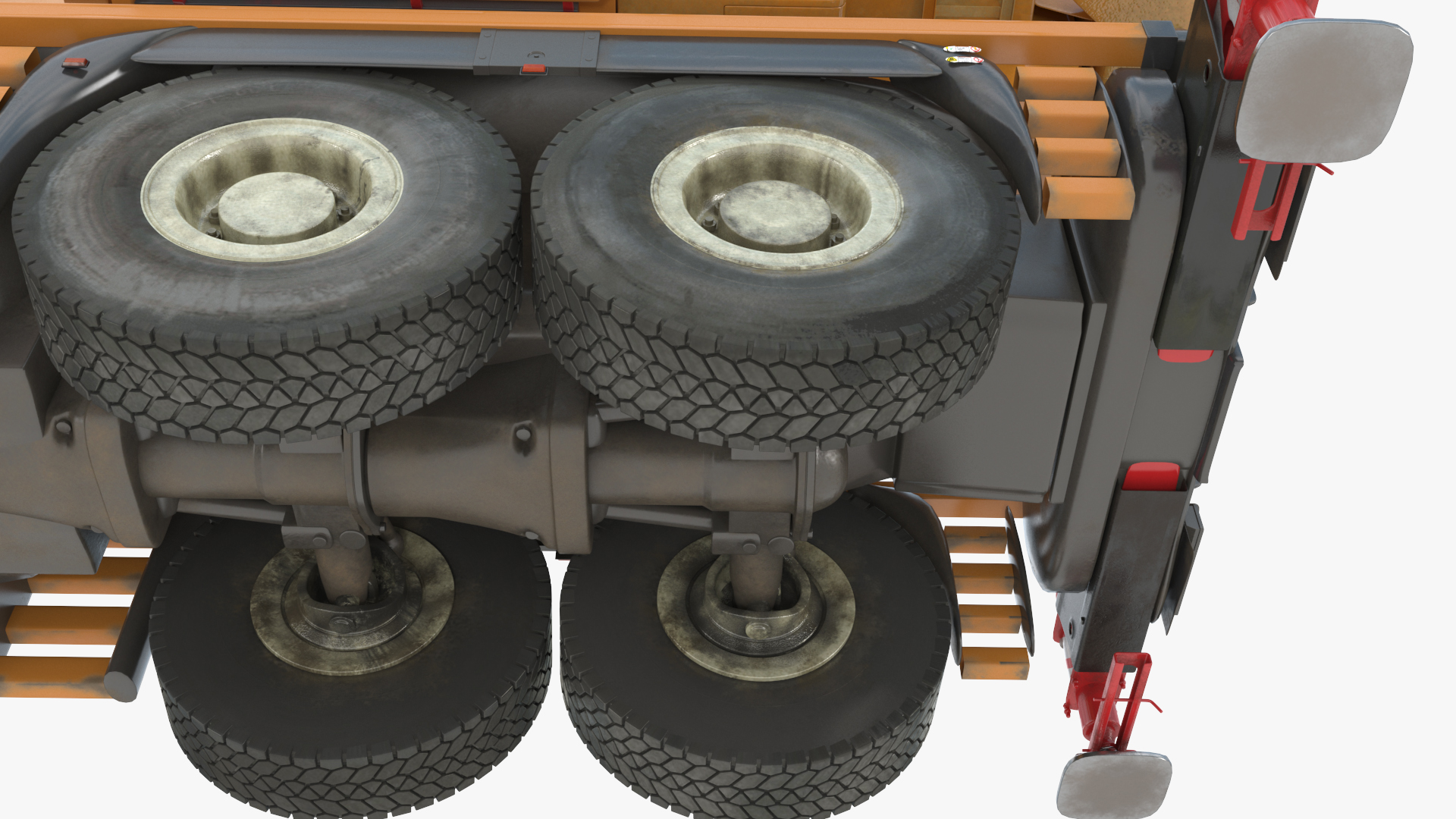 Mobile Telescopic Crane Truck 3D model