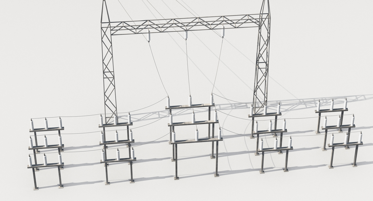 3D Nuclear Power Station