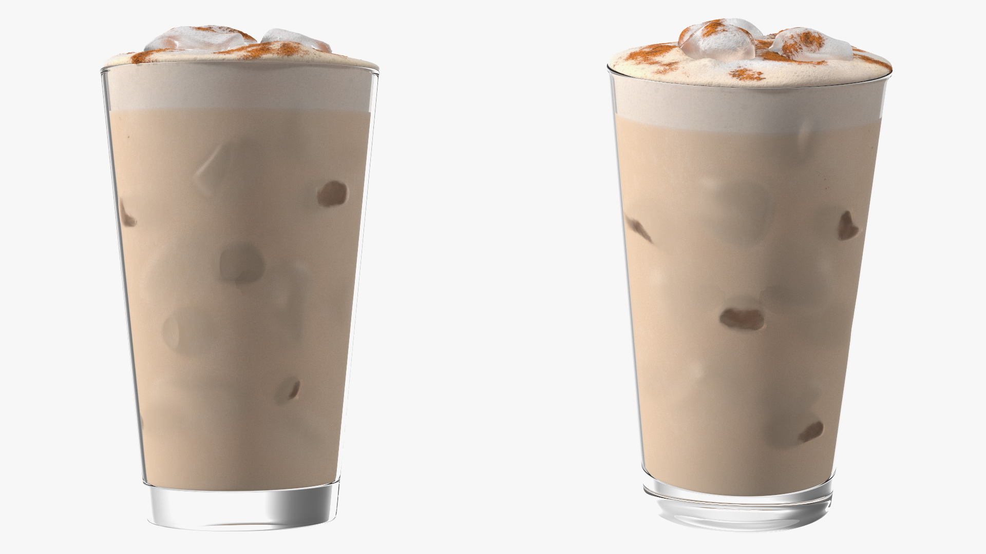 Iced Cinnamon Cappuccino 3D model