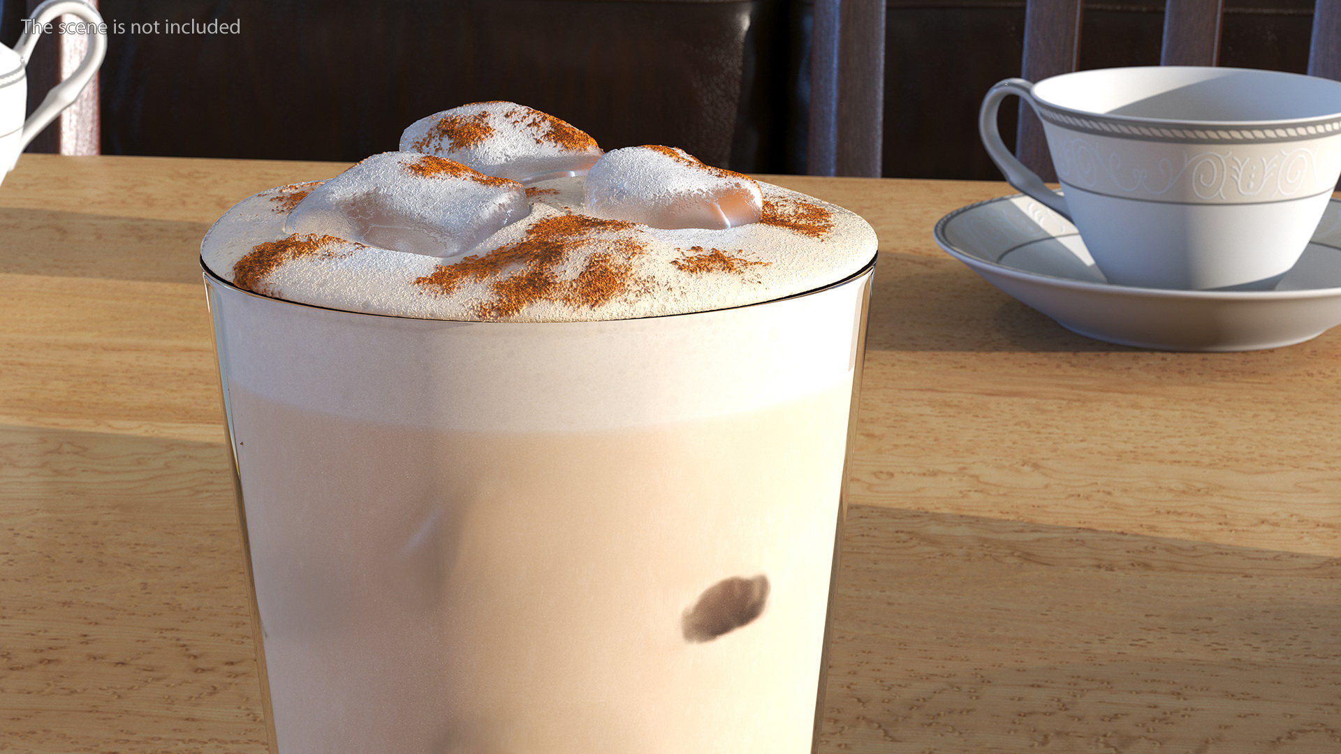 Iced Cinnamon Cappuccino 3D model