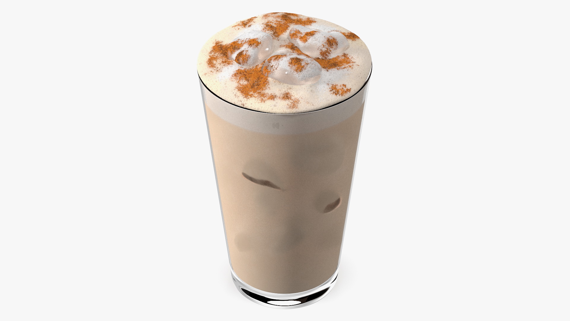 Iced Cinnamon Cappuccino 3D model