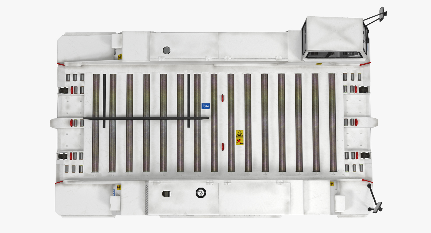 Container Pallet Transporter Pulsar 7 3D