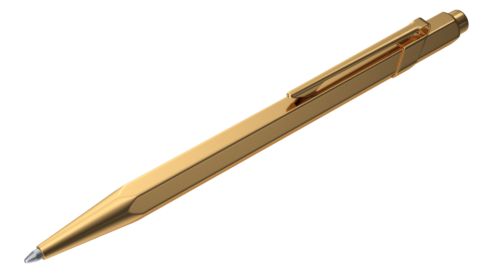 Luxury Golden Pen 3D