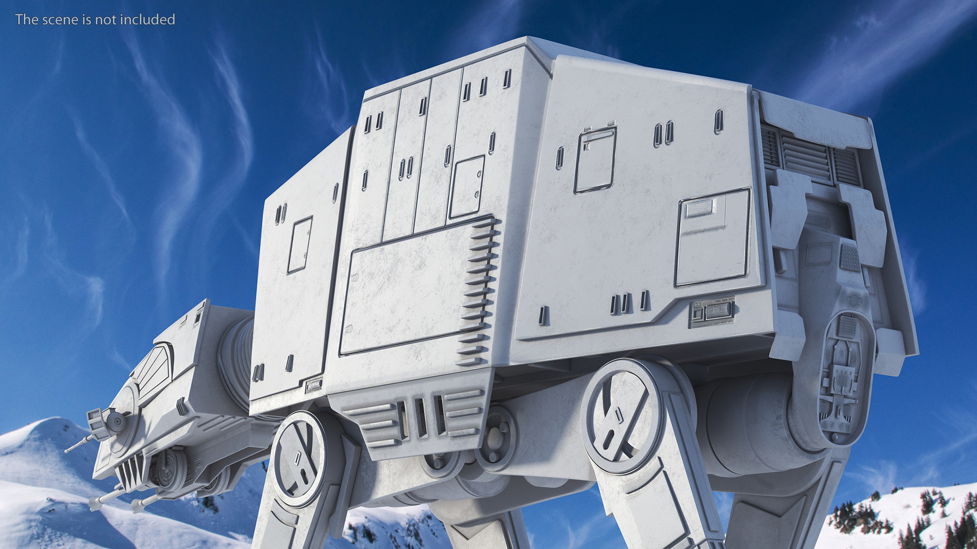 3D model Walk AT-AT Star Wars