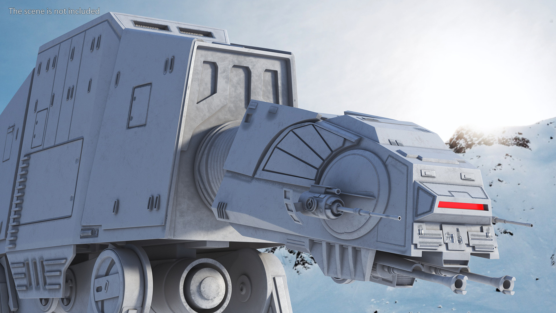 3D model Walk AT-AT Star Wars