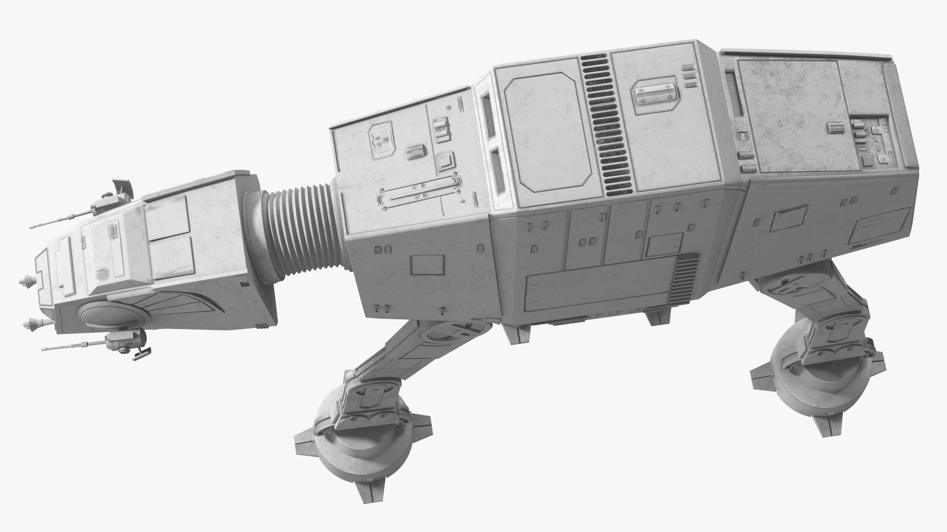 3D model Walk AT-AT Star Wars