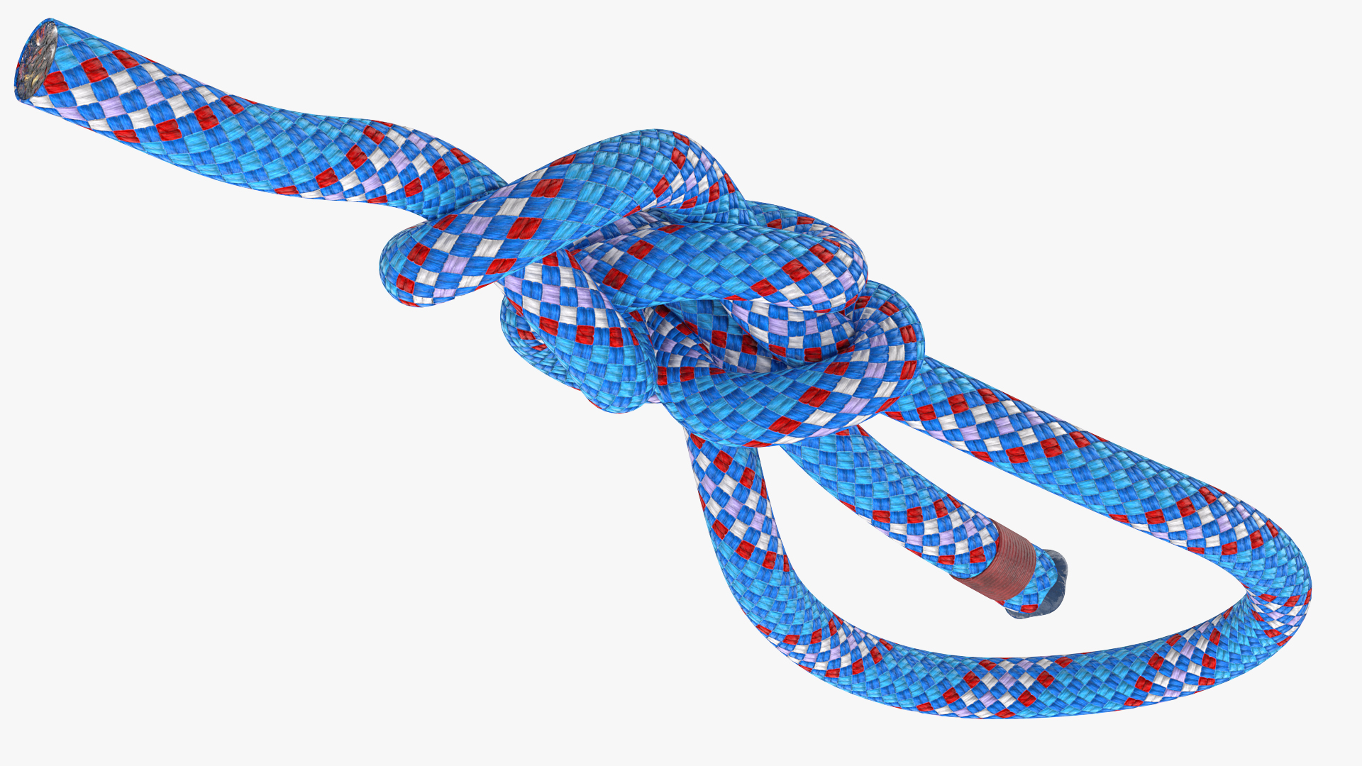 3D Water Bowline Knot model