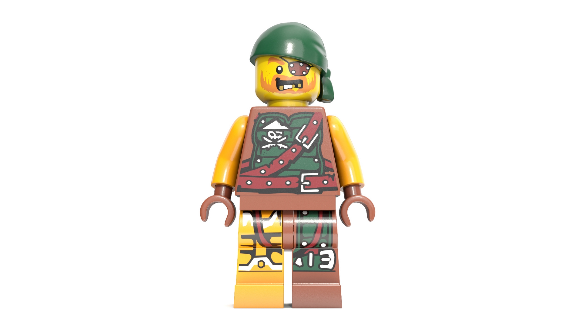 Minifigure LEGO Pirate 3D