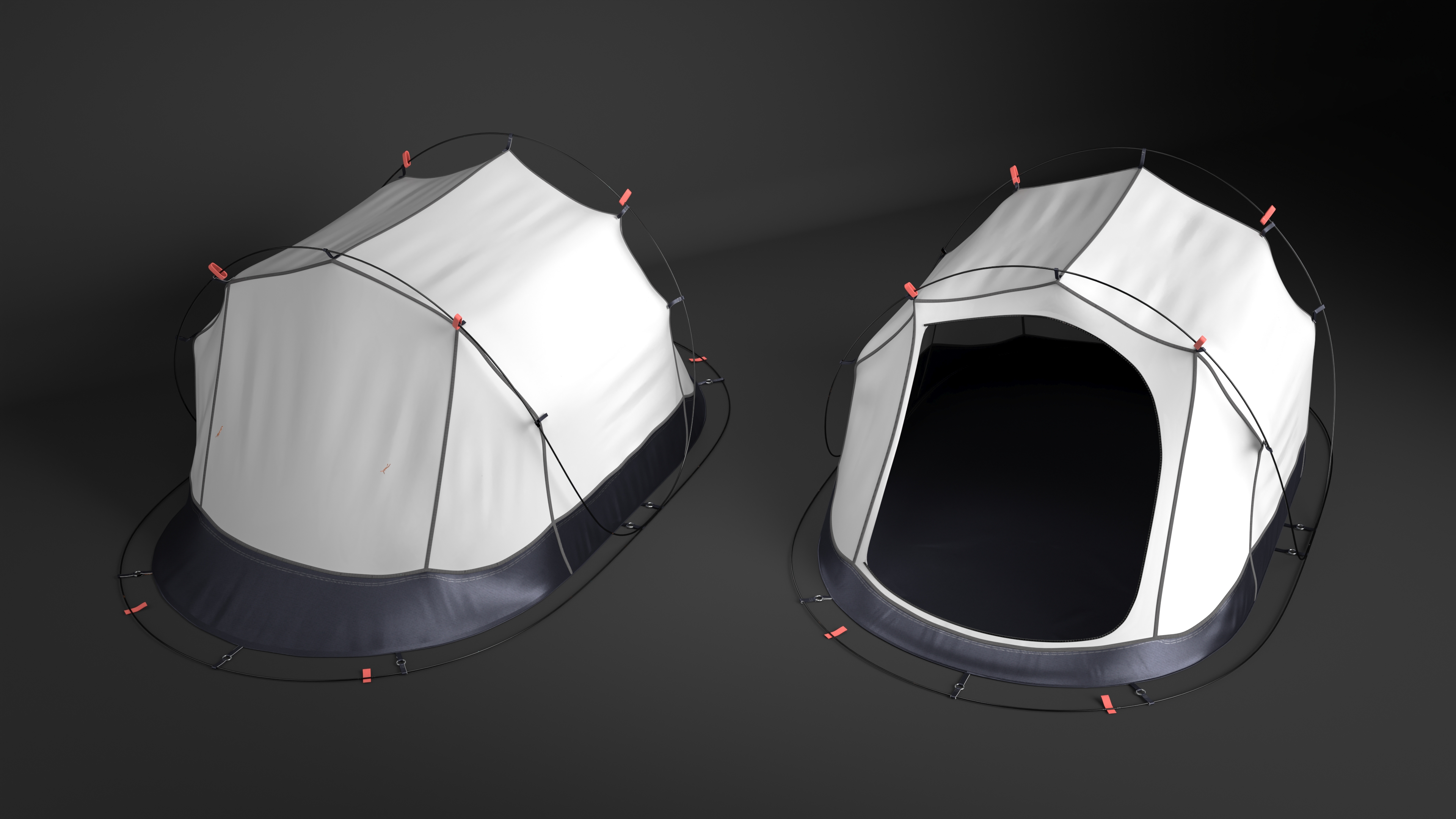 3D model Outdoor Camping Tent