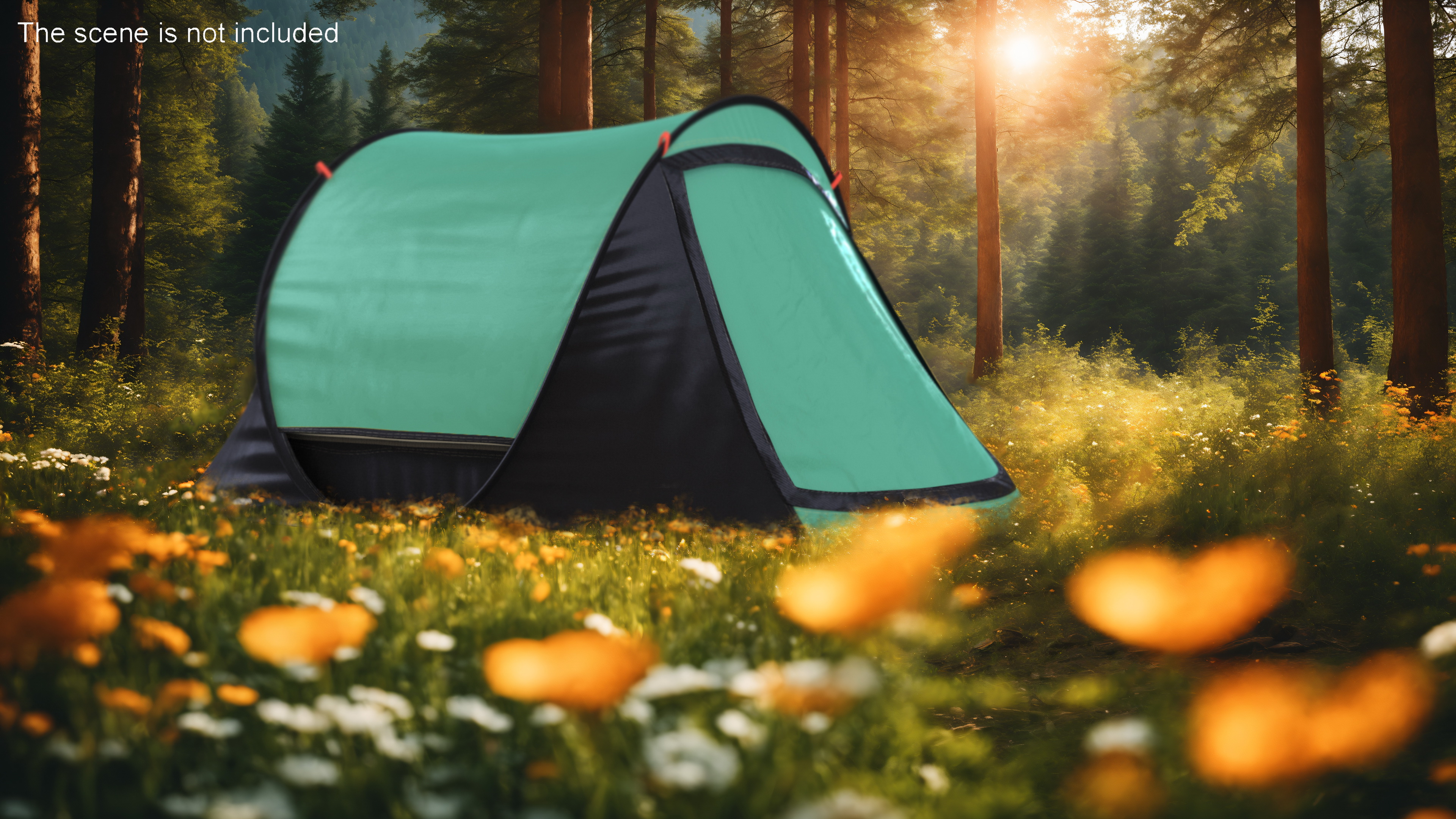 3D model Outdoor Camping Tent