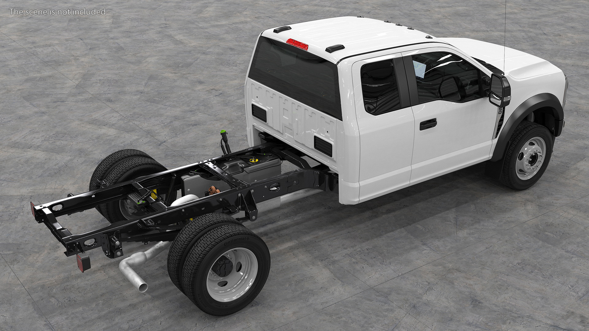 Ford Lincoln Super Duty F550 2023 Long Cab 3D