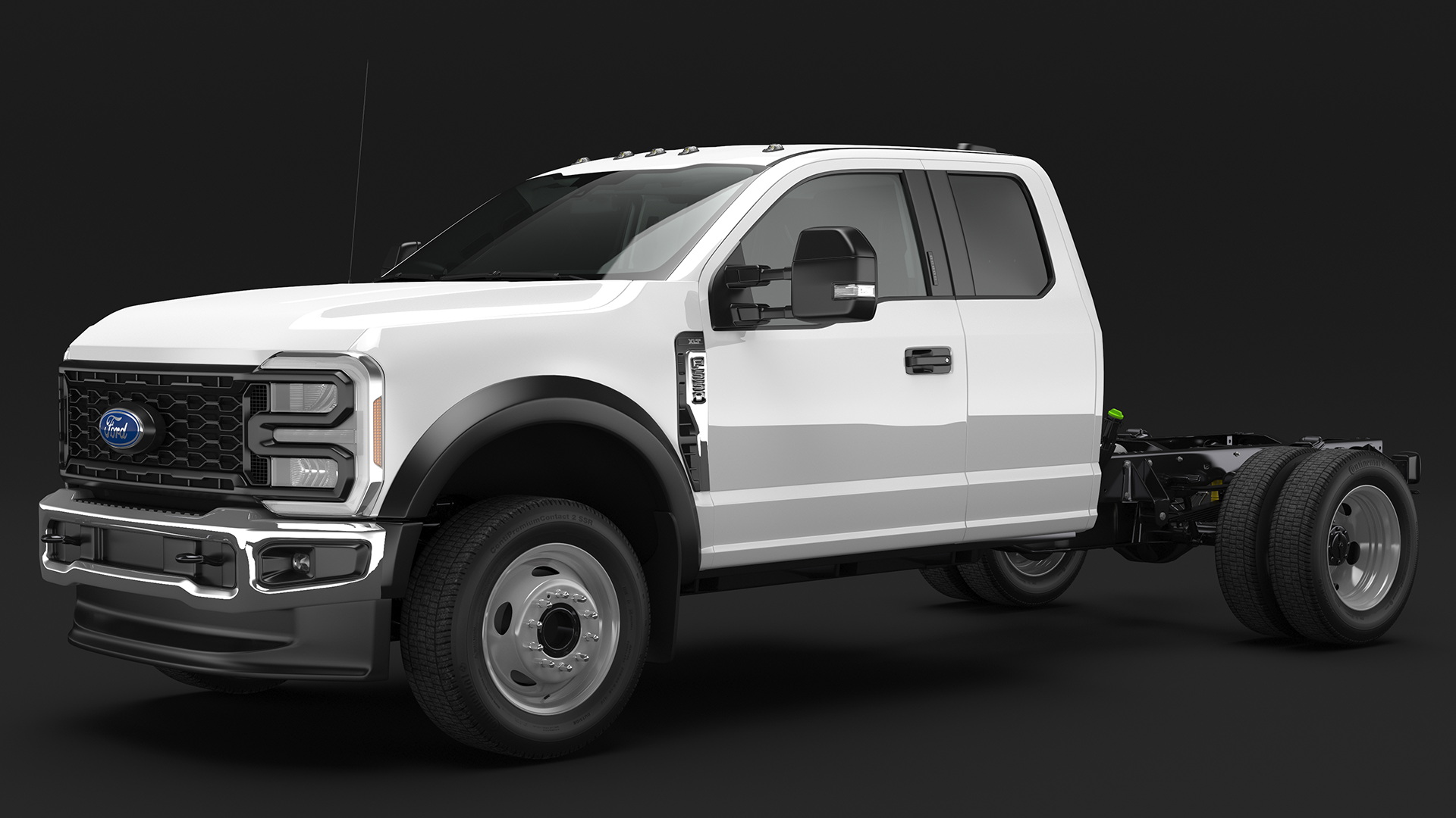 Ford Lincoln Super Duty F550 2023 Long Cab 3D