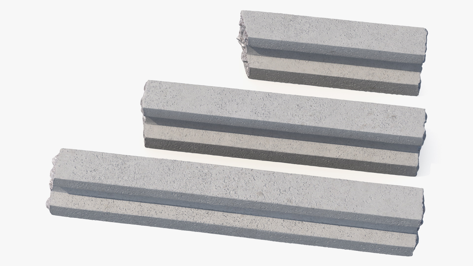 Concrete Floor T Beams 3D