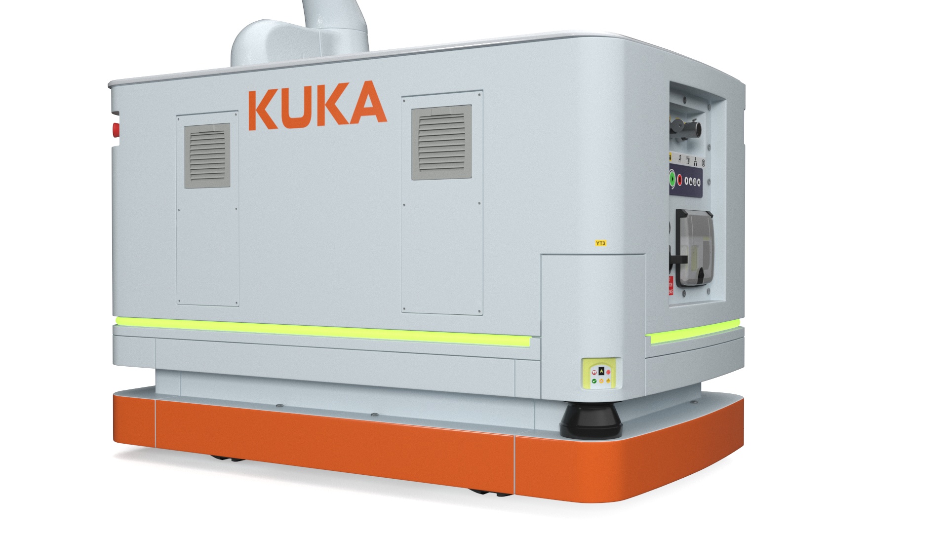 3D Mobile Robot KUKA KMR Iiwa