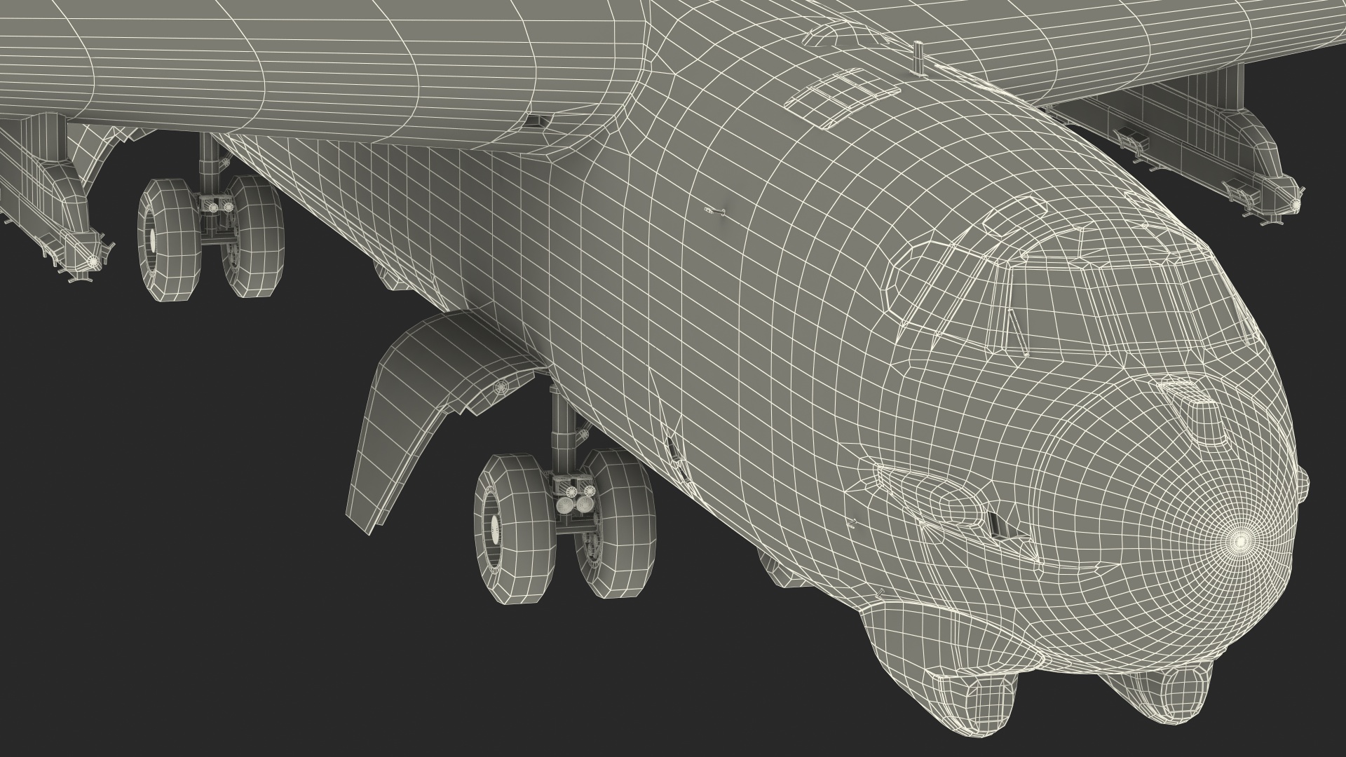 Boeing B52 Stratofortress Strategic Bomber Rigged 3D model