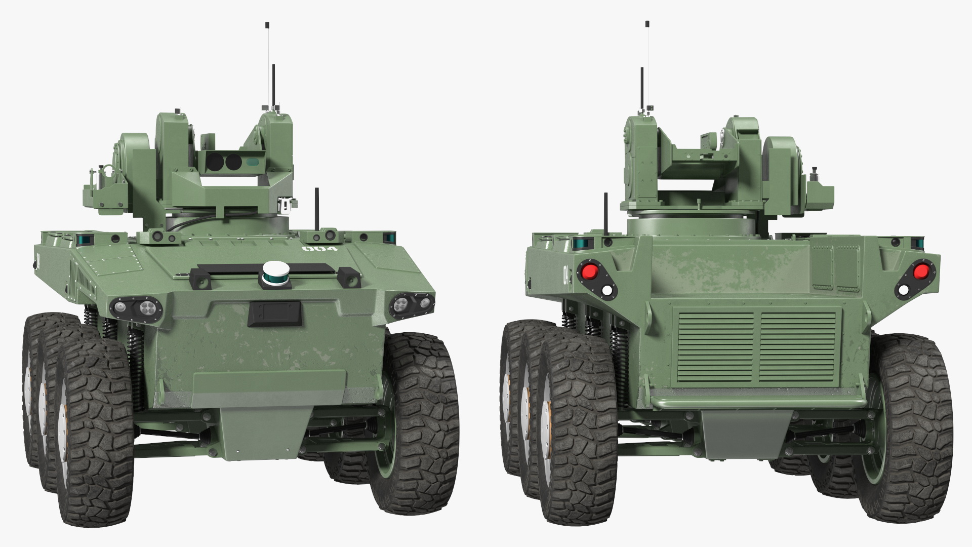 3D model Smart Military Robot