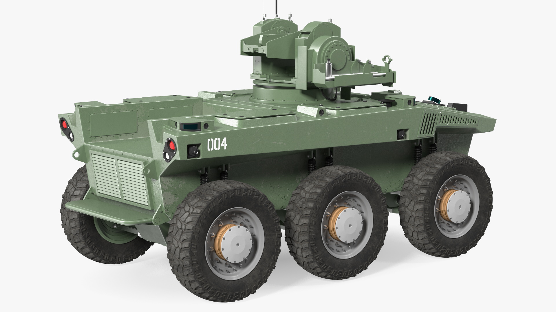 3D model Smart Military Robot