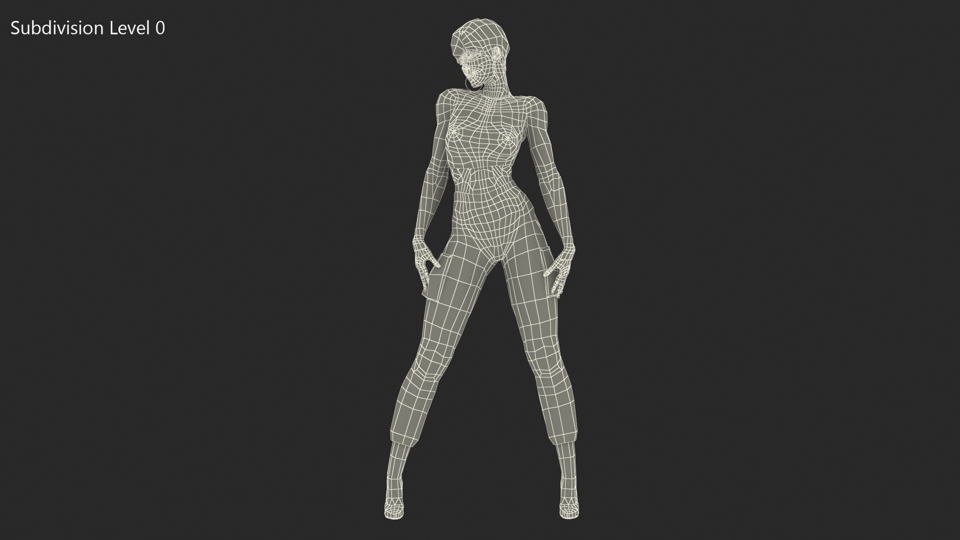 3D model Women in Street Style Clothing