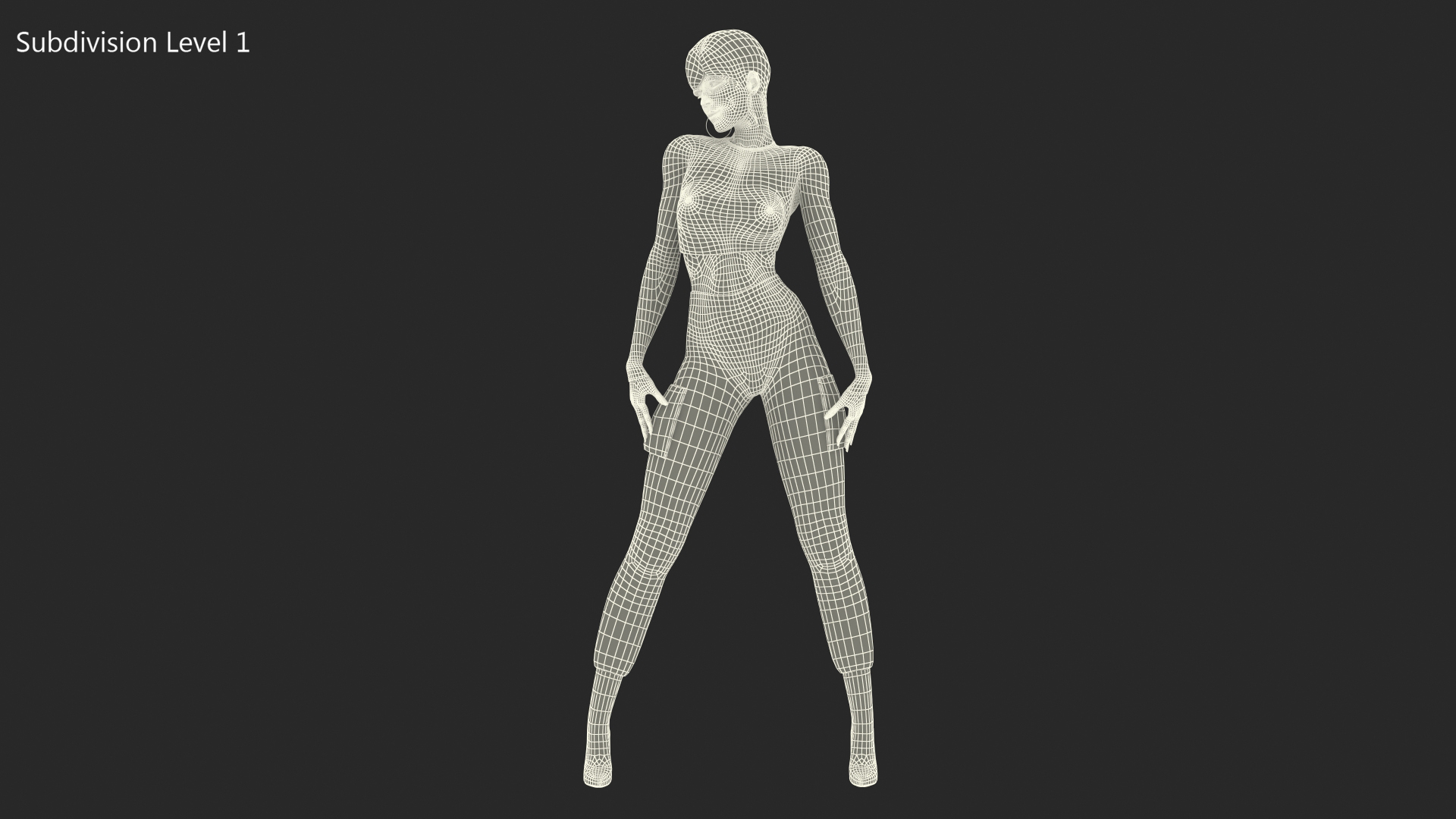 3D model Women in Street Style Clothing