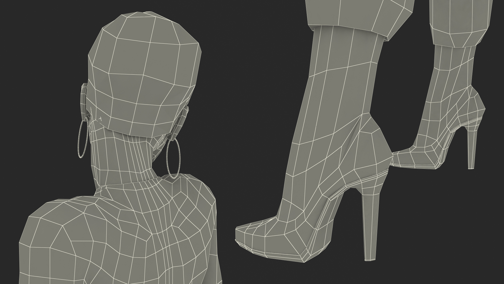 3D model Women in Street Style Clothing