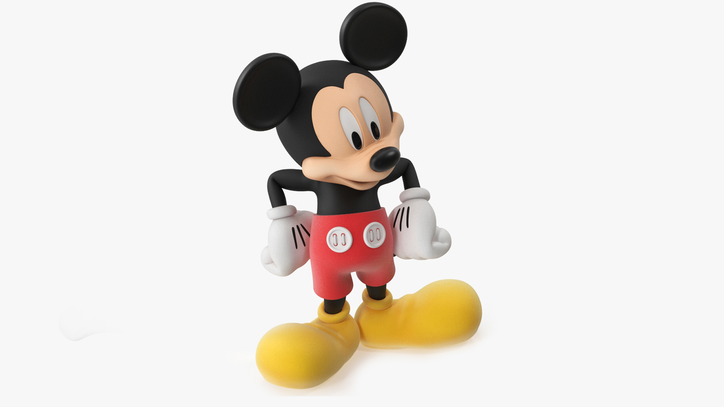 3D Cartoon Character Mickey Mouse Rigged for Cinema 4D