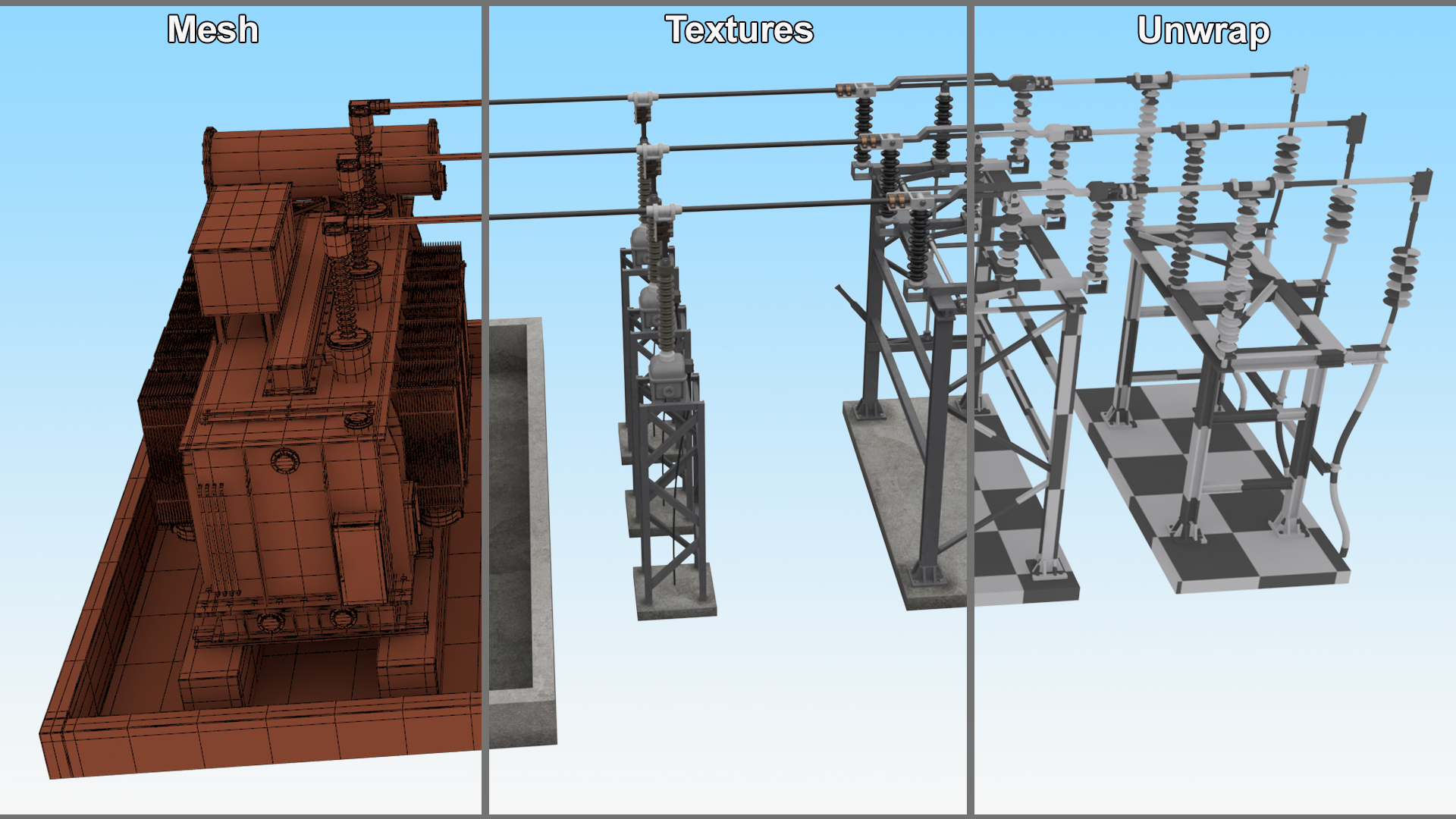 Energy Substation 3D