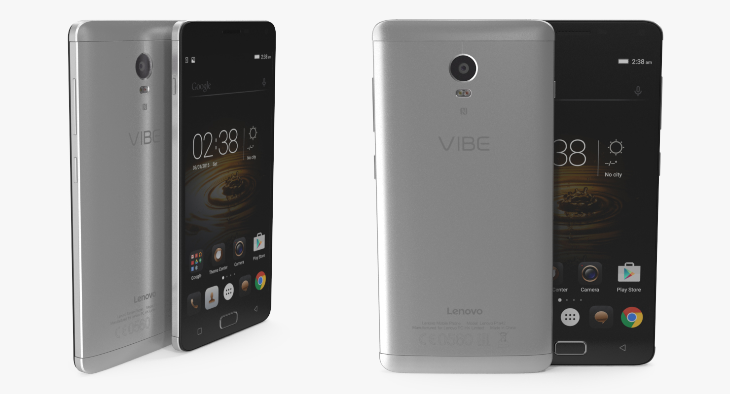 3D Lenovo Vibe P1 Platinum model