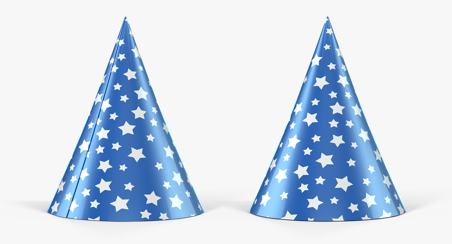 Star Party Hat 3D model