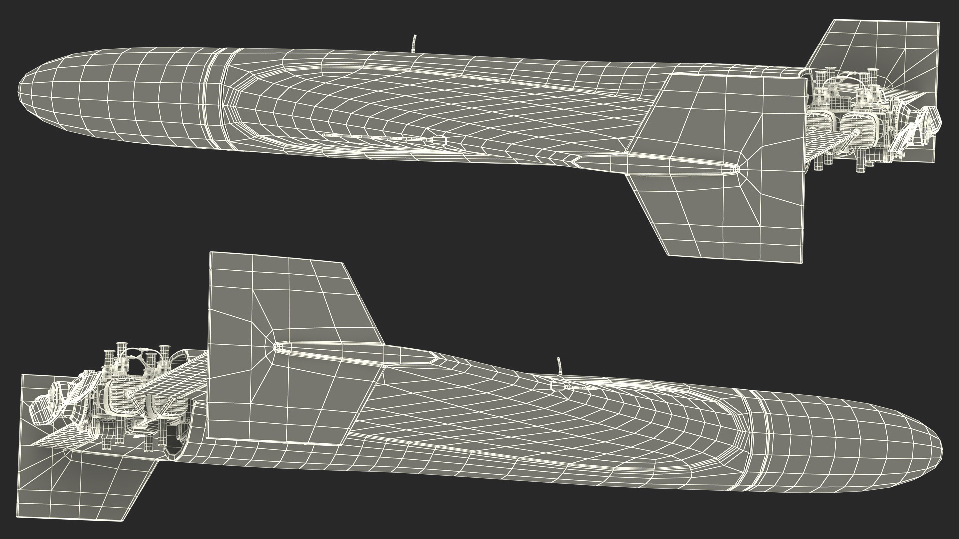 Geran-2_Rigged 3D model