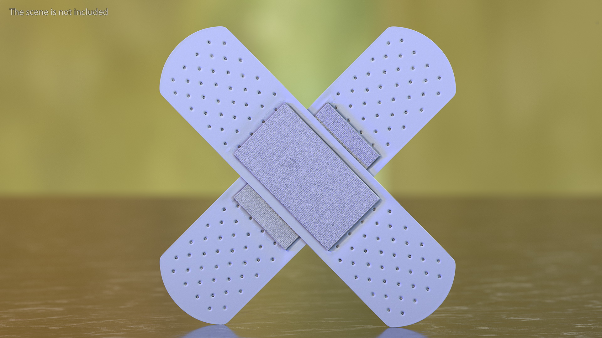 3D Cross Band Aid for Kids model