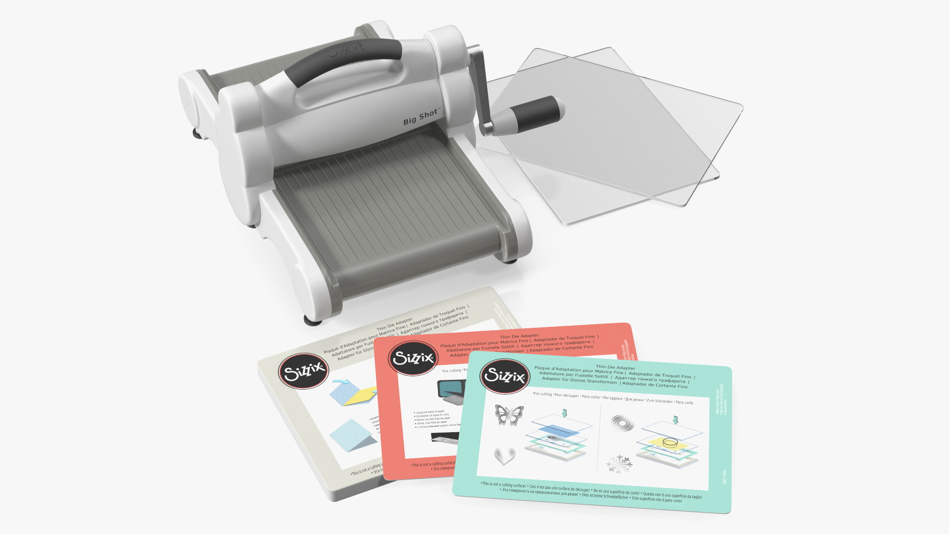 3D model Big Shot Machine Sizzix with Accessories