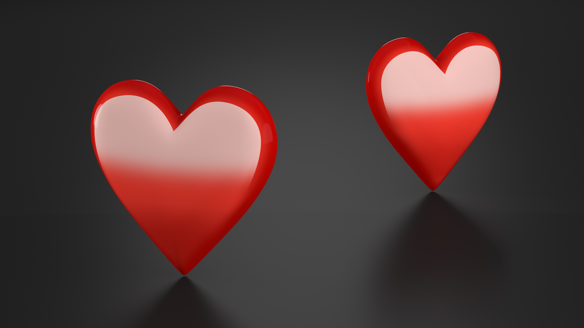 3D model Emoji Red Heart