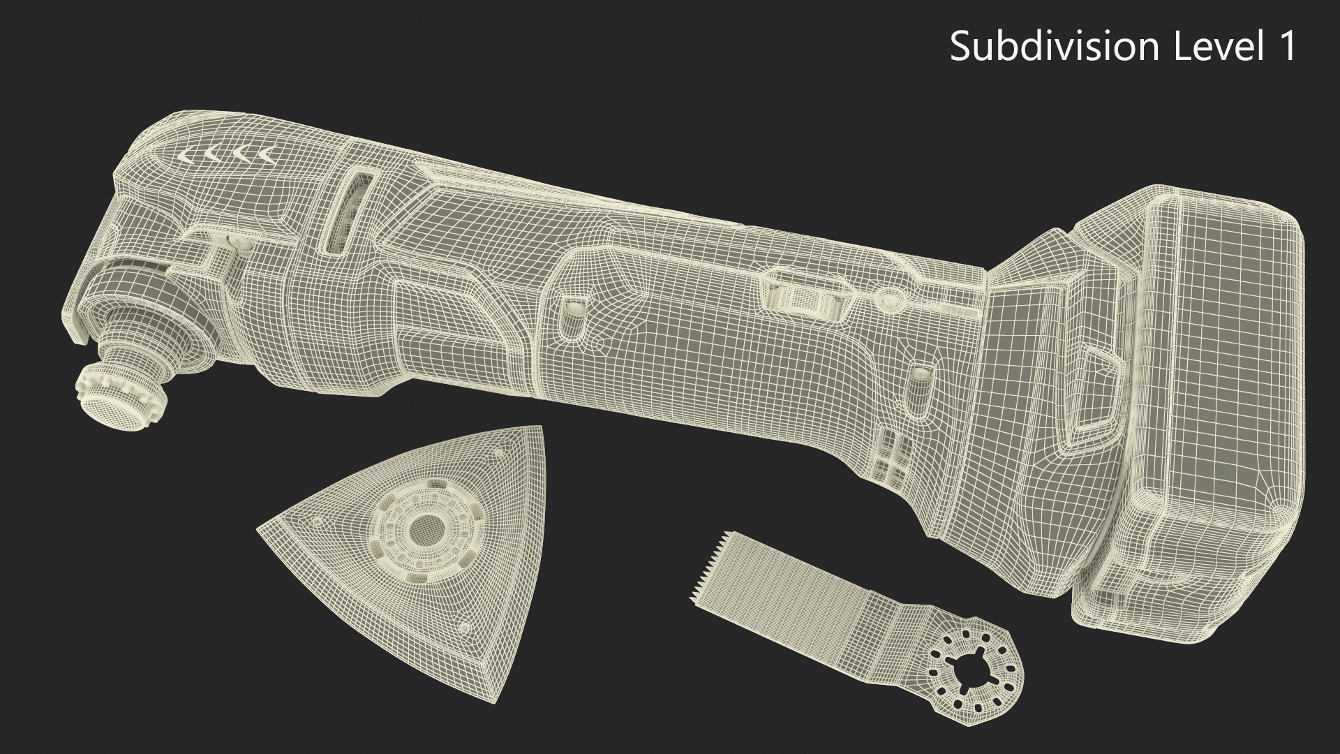 Oscillating Power Tool 3D