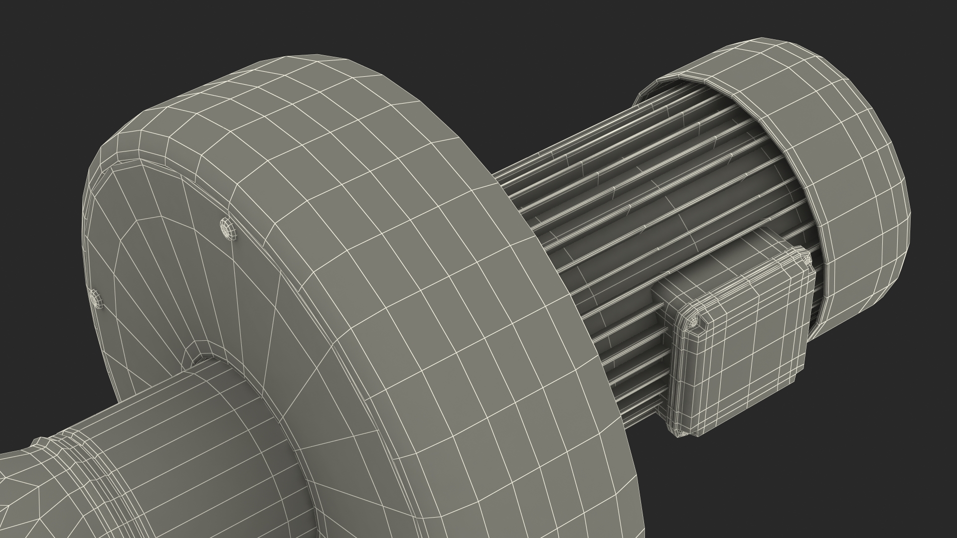 3D model Exhaust Fume Extraction System Twin Duct