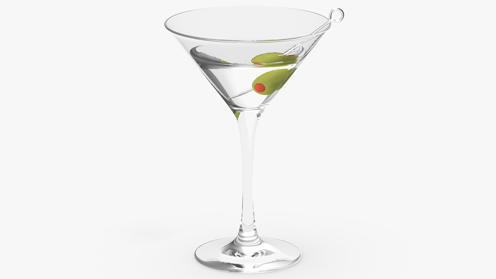 3D model Cocktail Glass of Martini