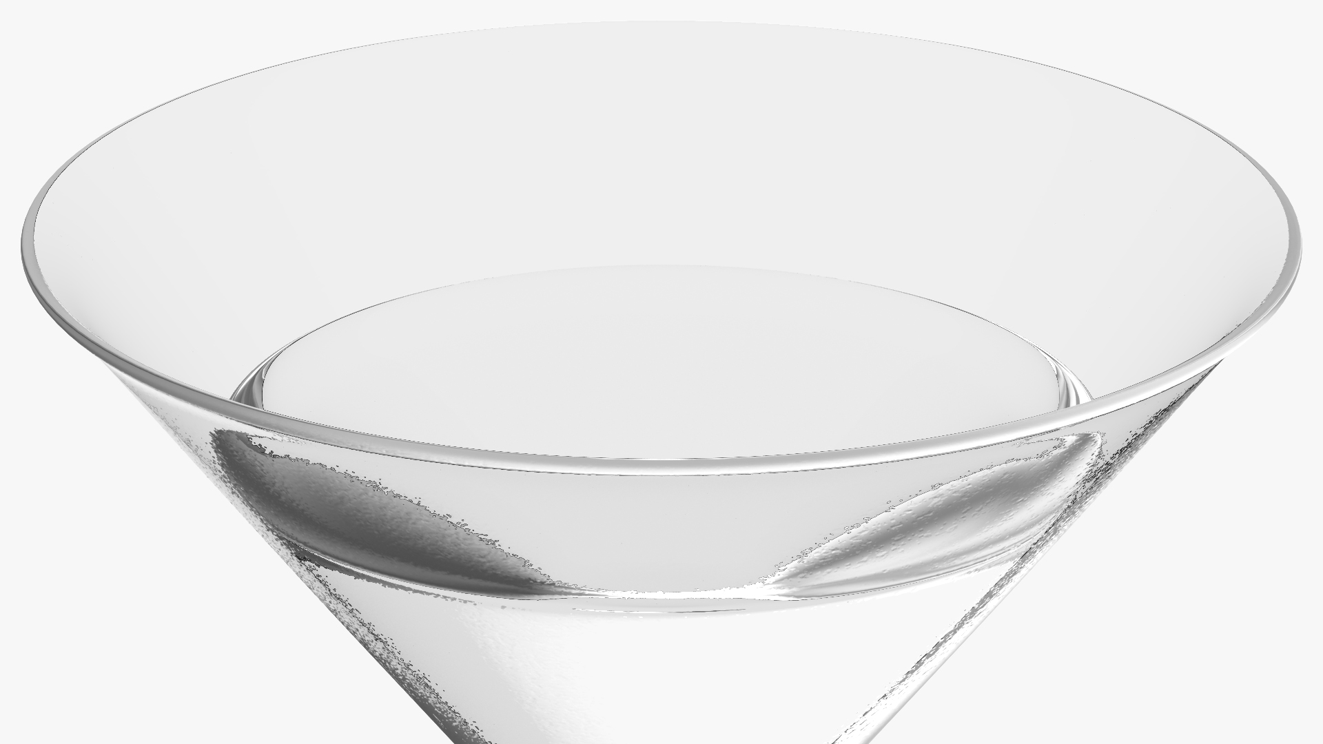 3D model Cocktail Glass of Martini