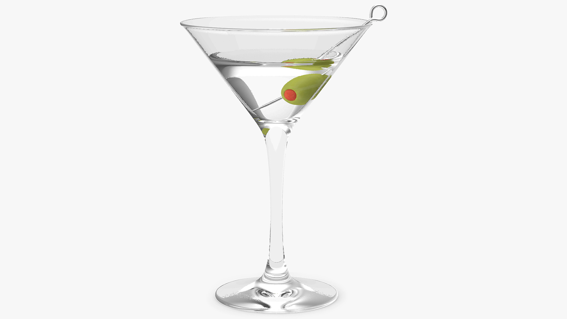 3D model Cocktail Glass of Martini