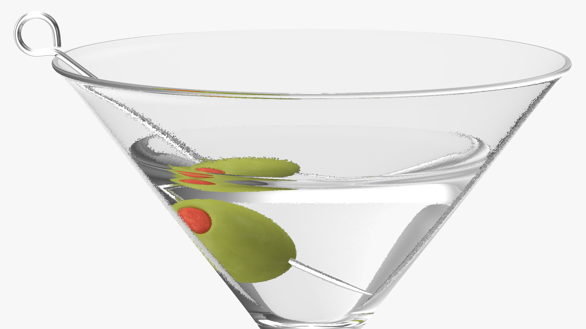 3D model Cocktail Glass of Martini