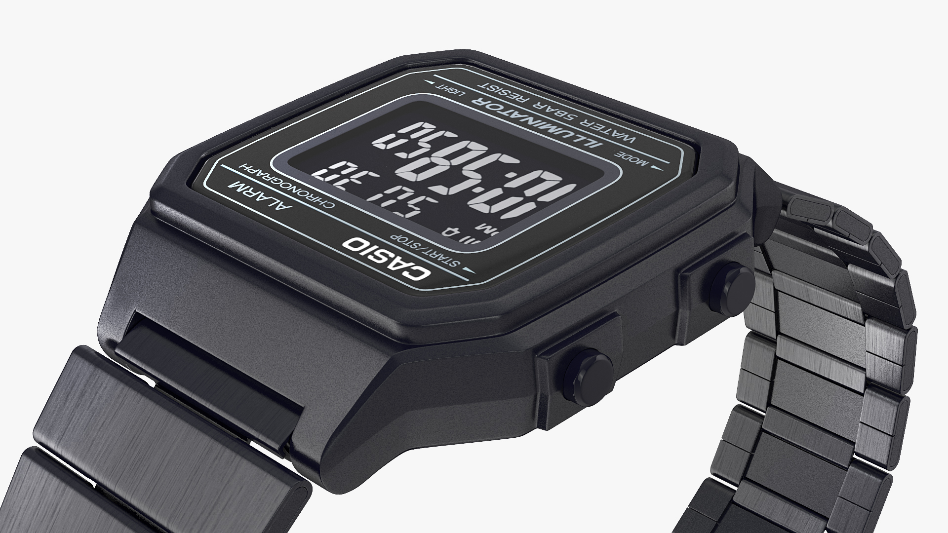 3D Casio b650wd-1a Black