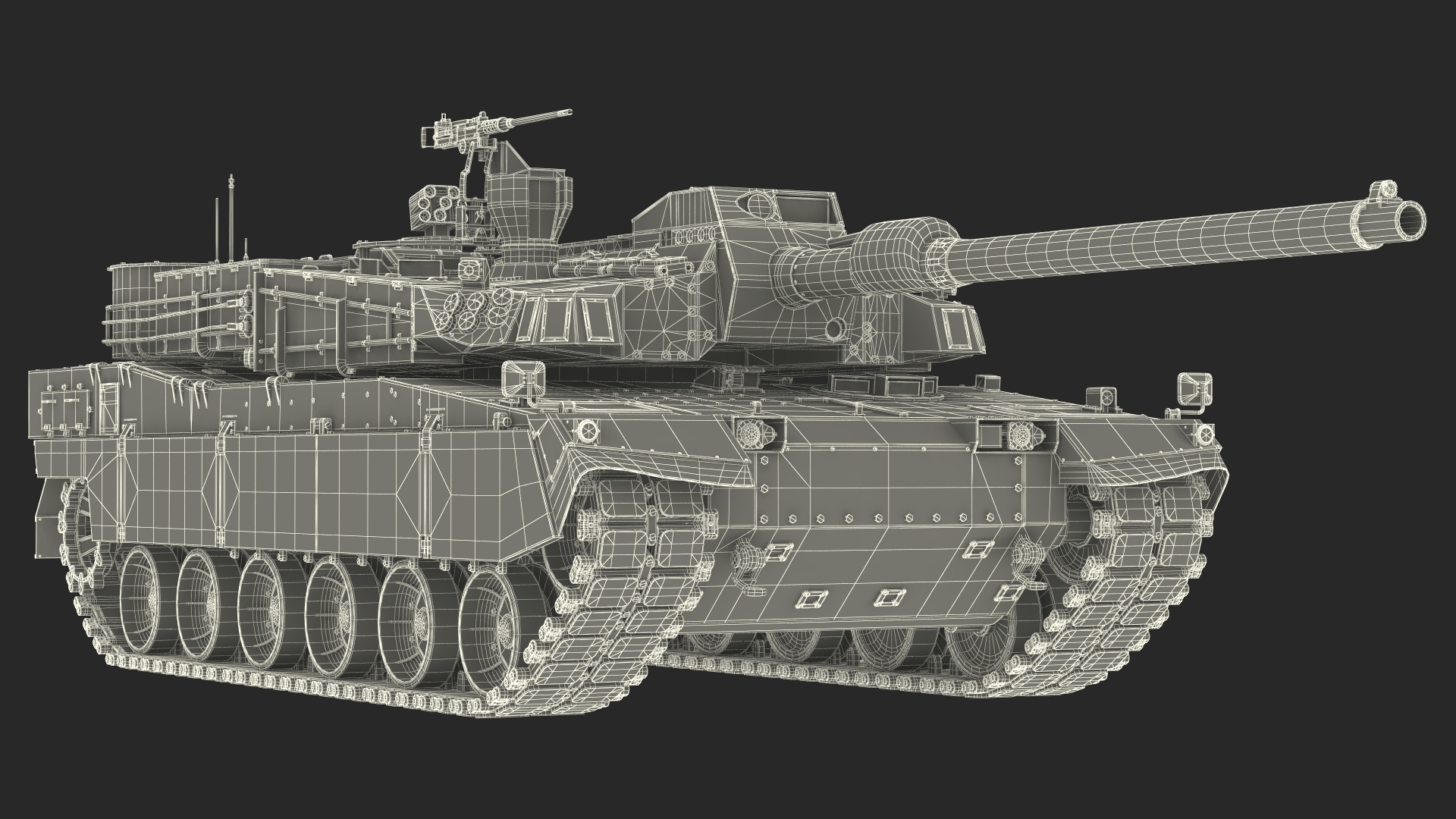 3D K2 Black Panther Tank