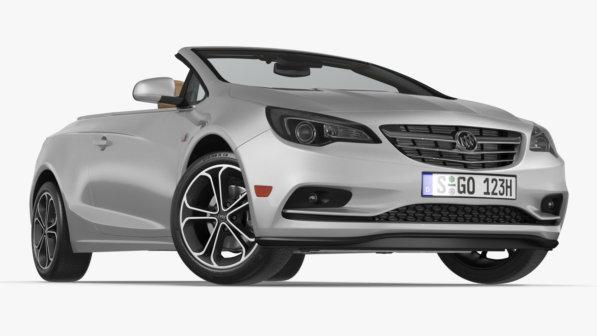 Buick Cascada Cabriolet Convertible Rigged 3D