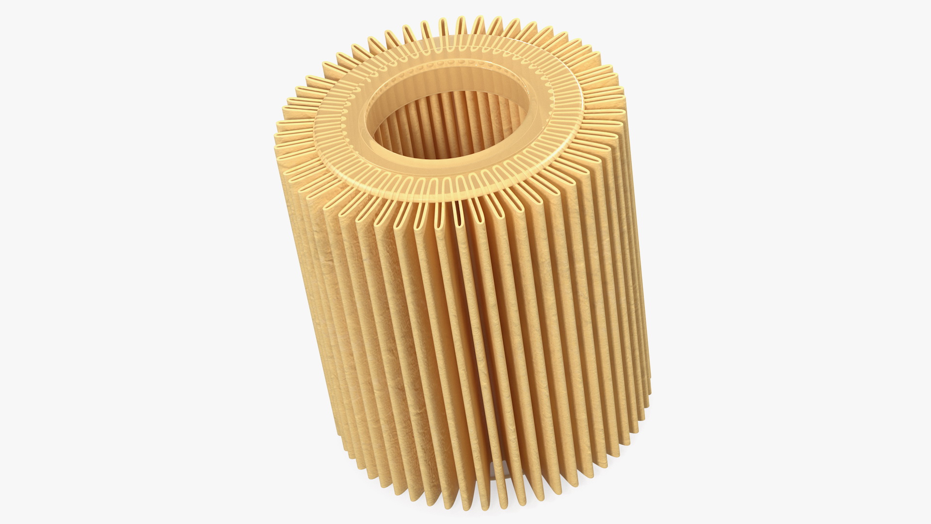 3D Oil Filter Element model