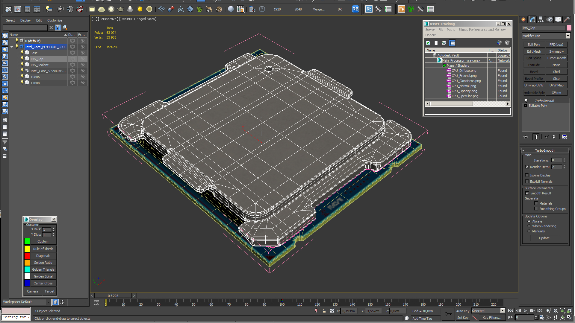 Main Processor 3D model