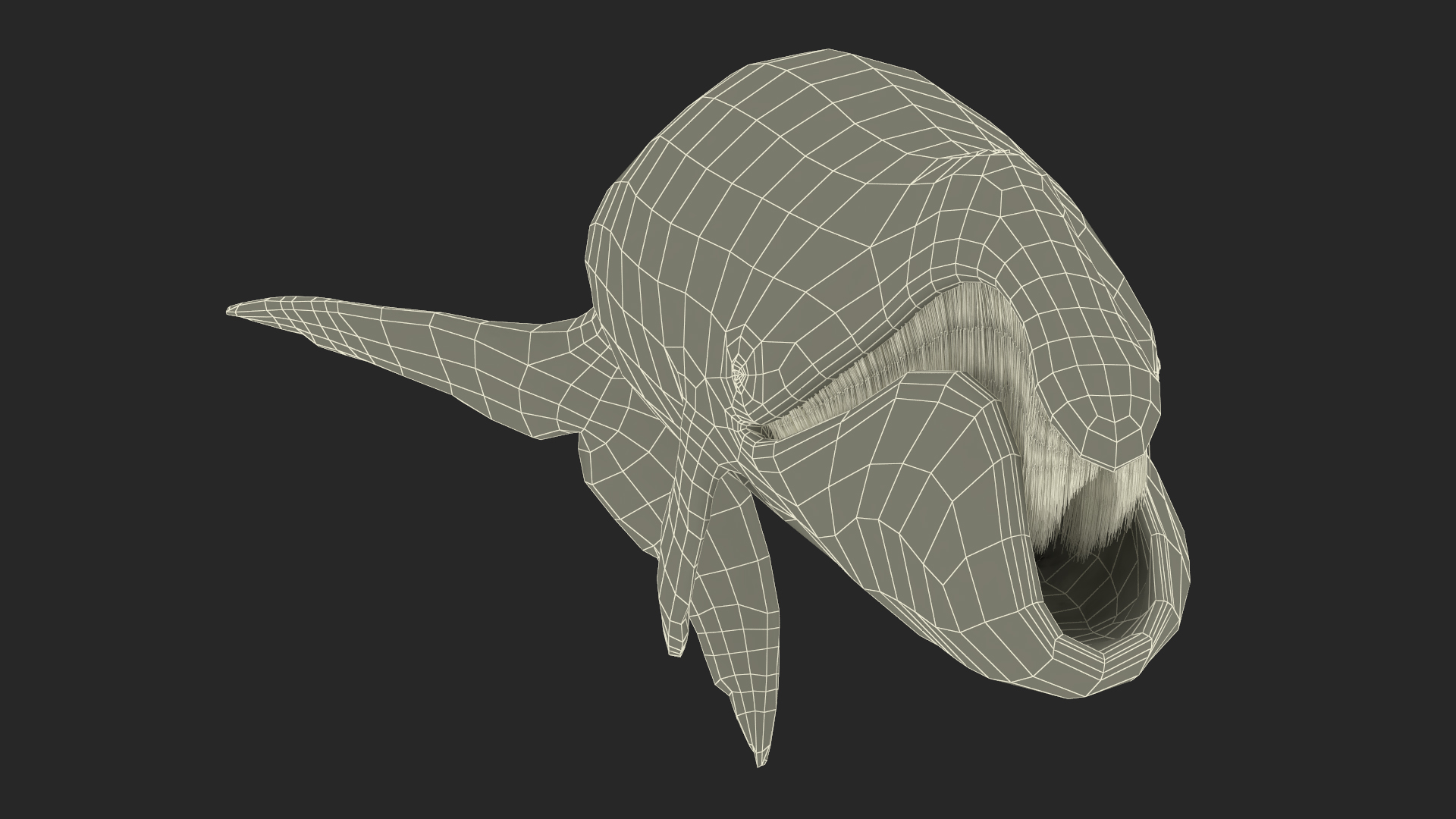 3D Resting Bowhead Whale