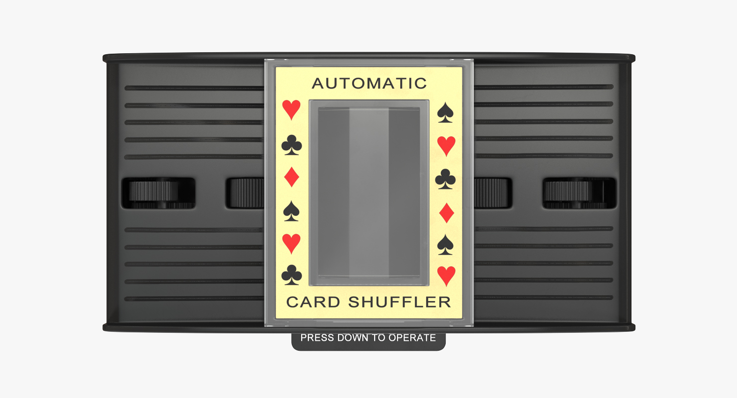 3D Card Shuffler model