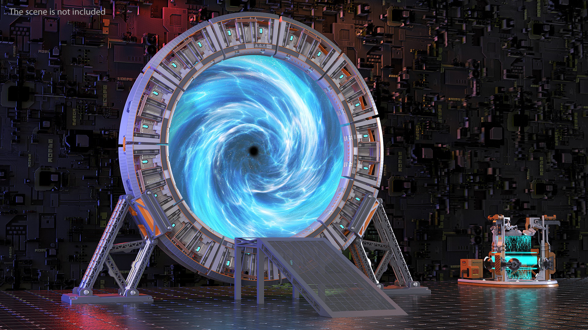 3D Time Gate with Portal