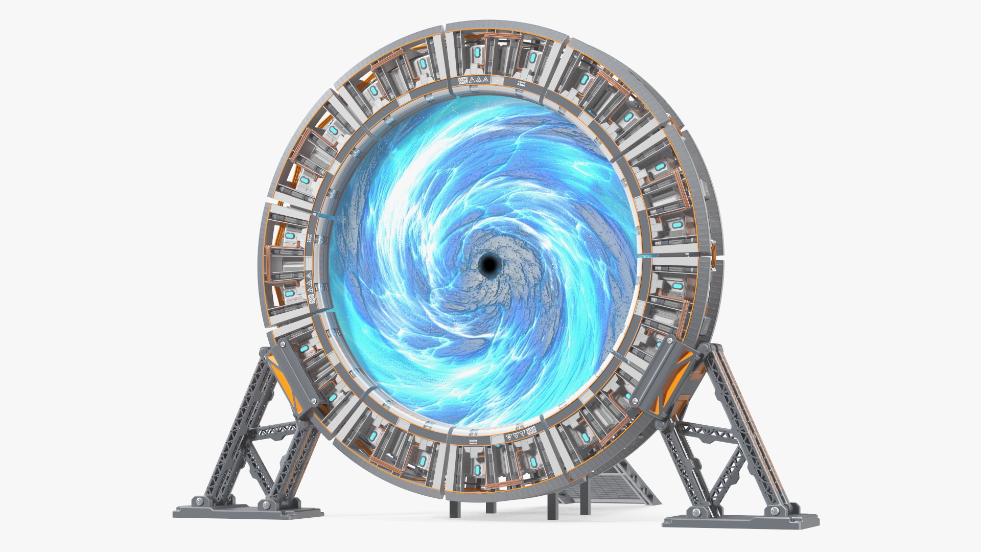 3D Time Gate with Portal