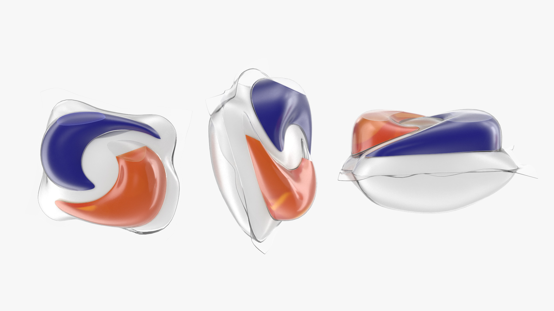 Tide Detergent Soap Pods 3D model