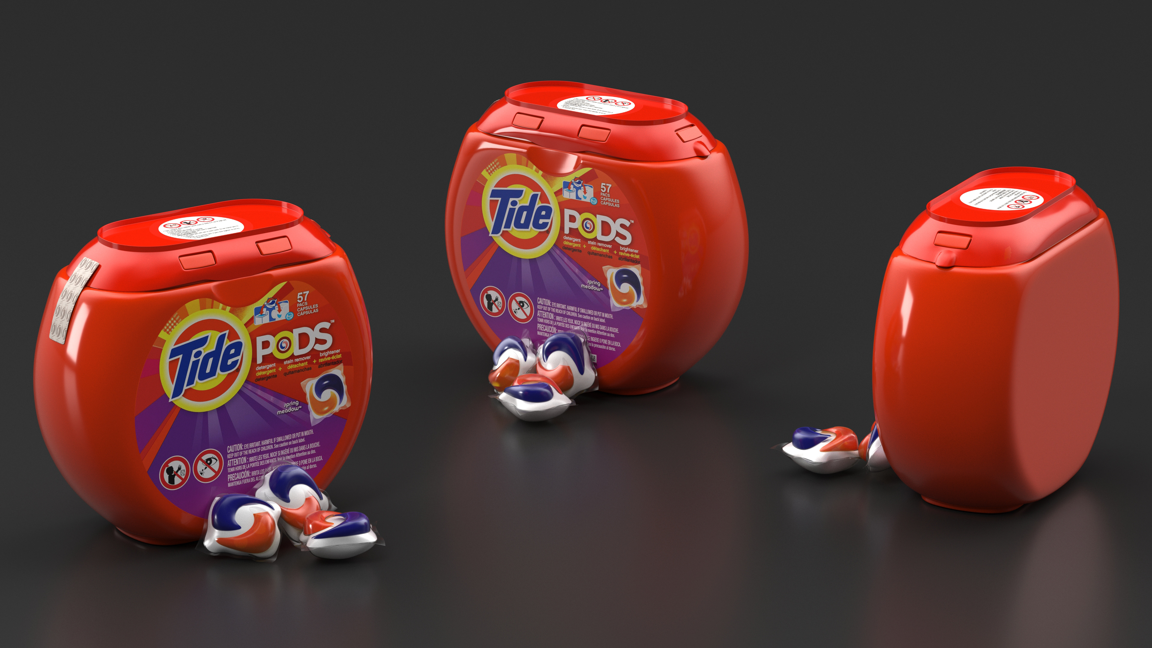 Tide Detergent Soap Pods 3D model